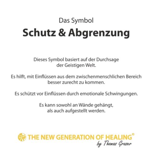 Symbol "Schutz & Abgrenzung"